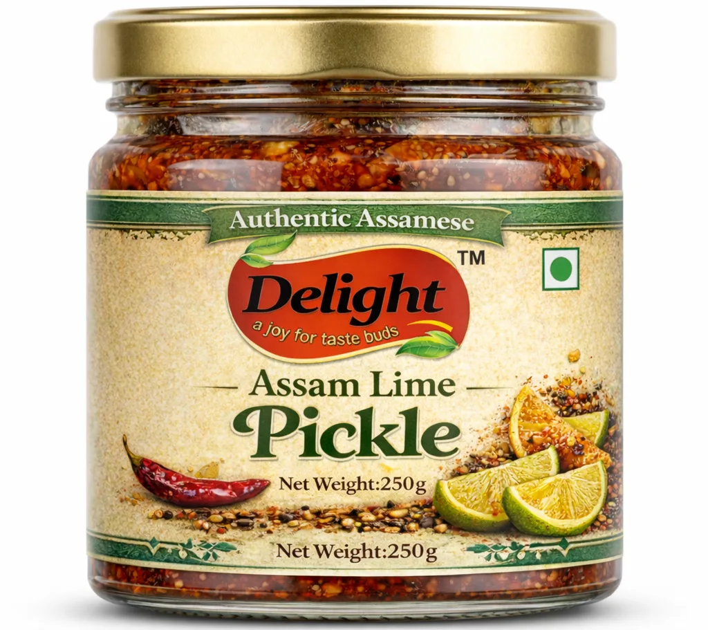 Assam Lime Pickle (Kaji Nemu Achar)