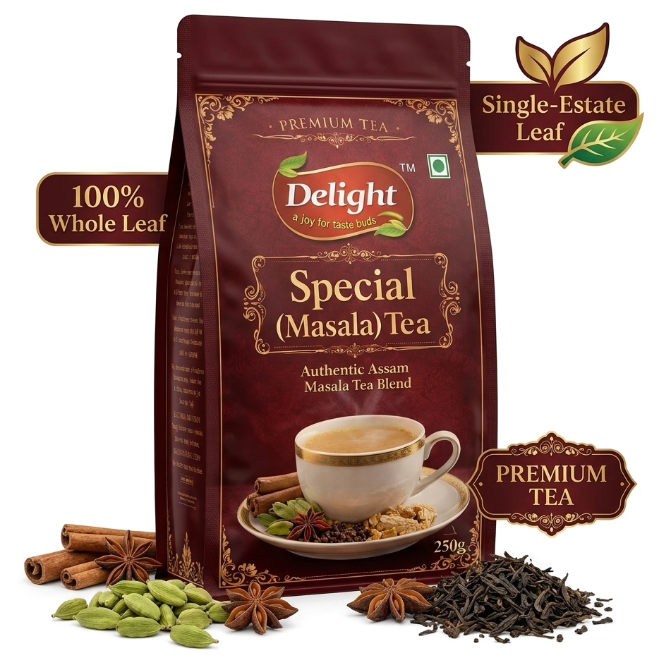 Direct from Assam'sLush Tea Gardens.